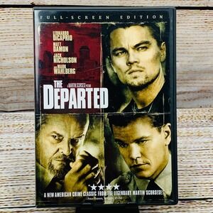 The Departed [2006 DVD Full Screen Edition]‎ Leonardo DiCaprio Martin Scorsese